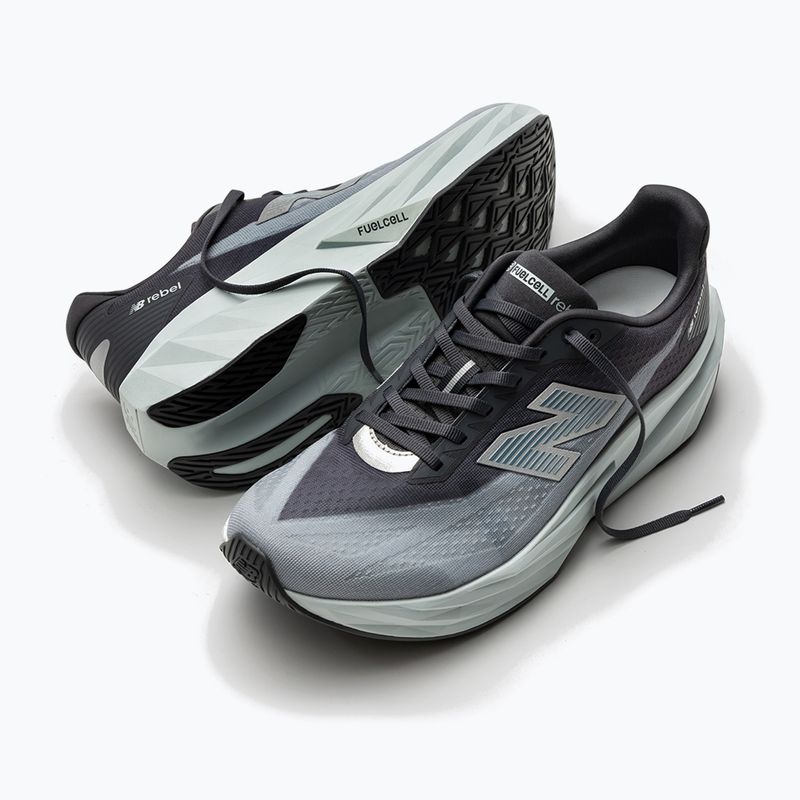 Încălțăminte de alergare pentru bărbați New Balance FuelCell Rebel V5 magnet/light zinc blue 2