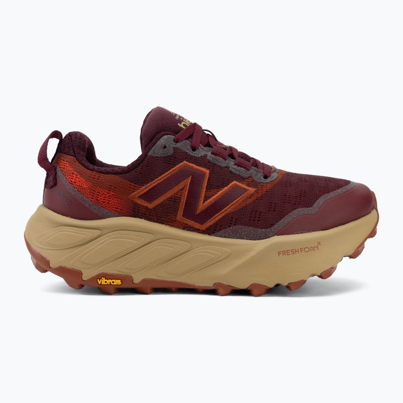Încălțăminte de alergare pentru bărbați New Balance Fresh Foam X Hierro V9 mulled wine/neo flame 2