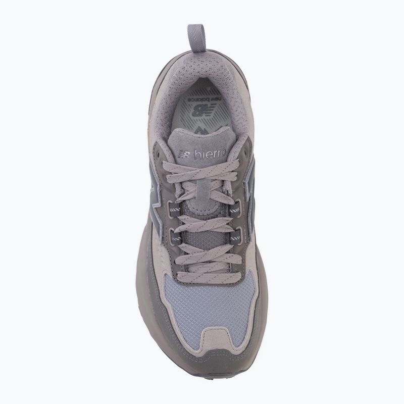 Încălțăminte de alergare pentru femei New Balance Hierro Trek Nubuck Vamp V9 truffle salt/off-line grey 5