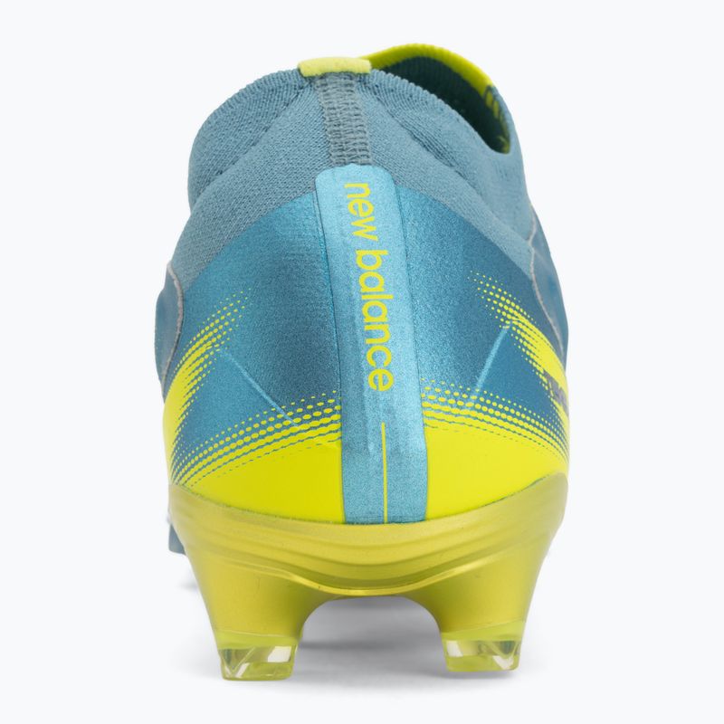 Încățăminte de fotbal New Balance Tekela Elite Low V5 FG metallic blue/alkaline green/team navy 6