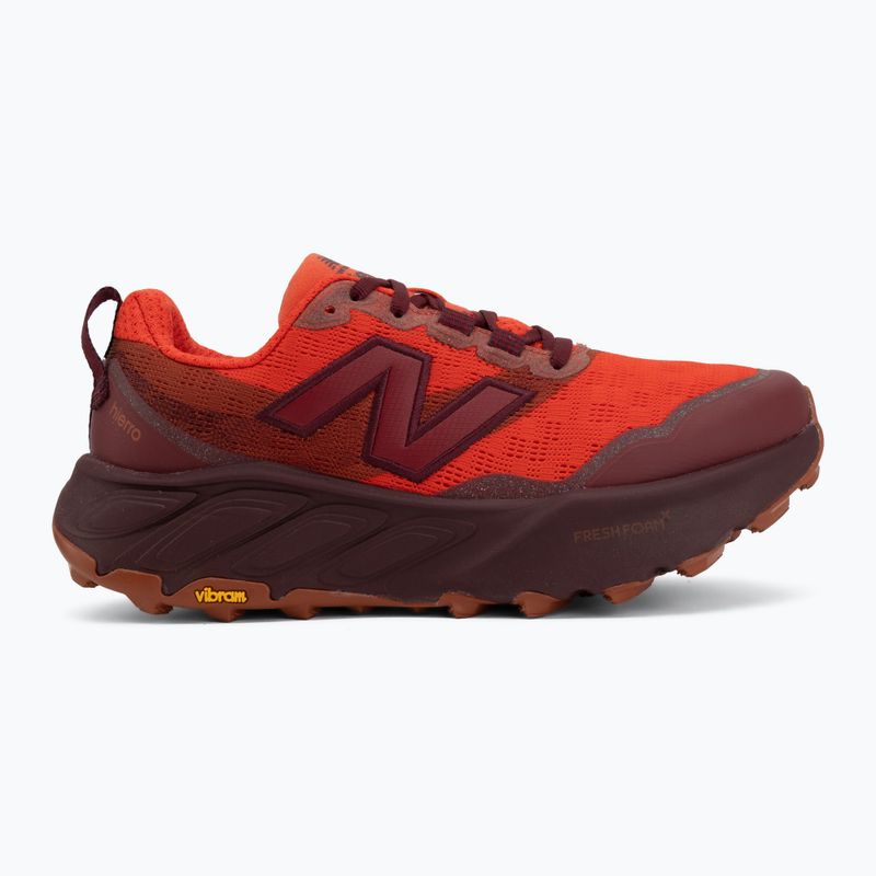Încălțăminte de alergare pentru bărbați New Balance Fresh Foam Hierro V9 neo flame/mulled wine 2