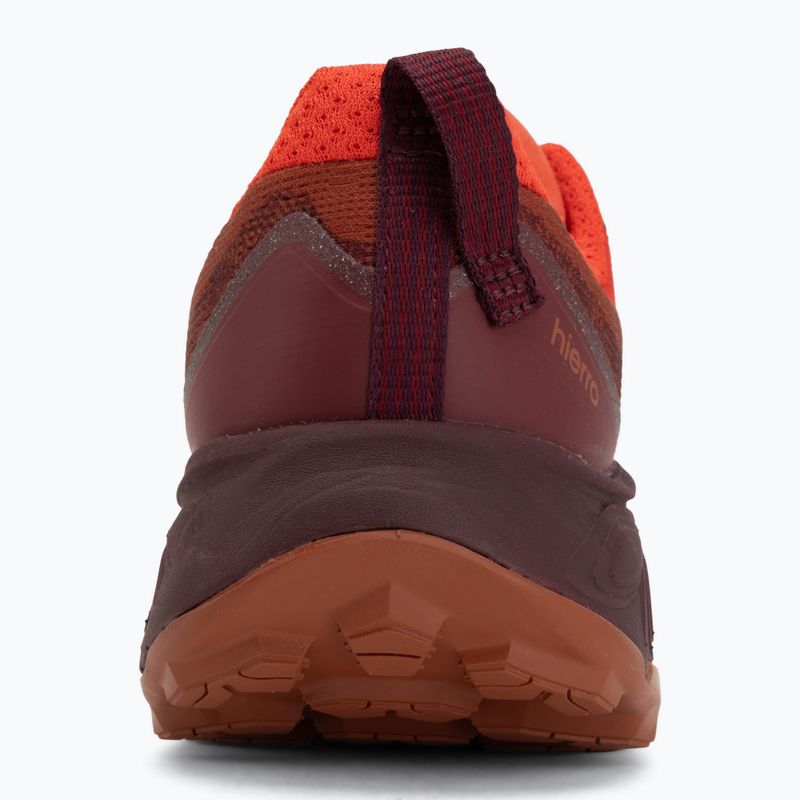 Încălțăminte de alergare pentru bărbați New Balance Fresh Foam Hierro V9 neo flame/mulled wine 6