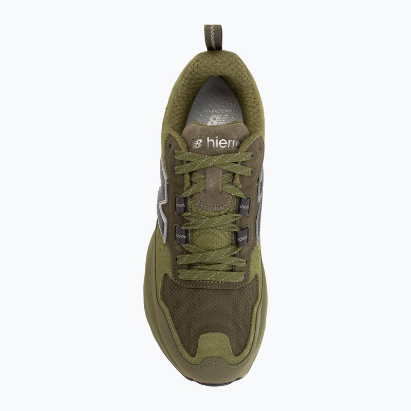 Încălțăminte de alergare pentru bărbați New Balance Hierro Trek V9 sport green/dark moss 5