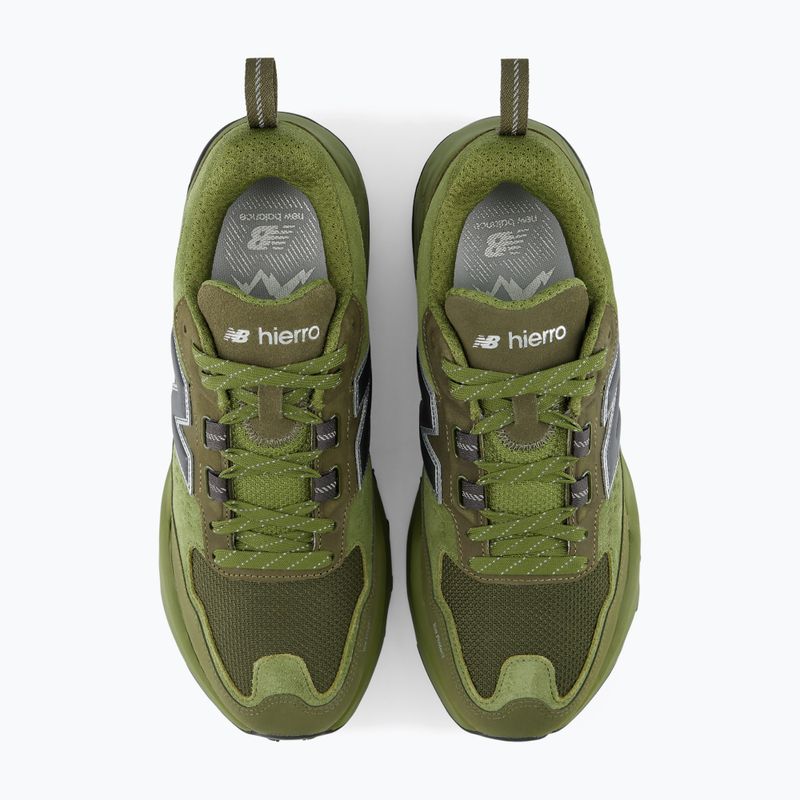 Încălțăminte de alergare pentru bărbați New Balance Hierro Trek V9 sport green/dark moss 4
