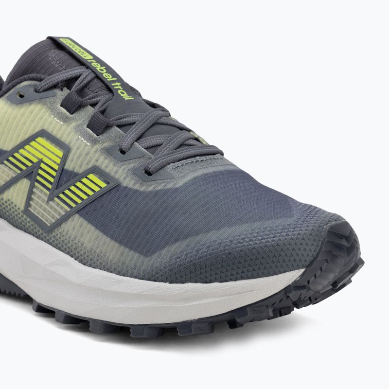 Încălțăminte de alergare pentru bărbați New Balance Rebel Trail V1 arctic grey/alkaline green 7