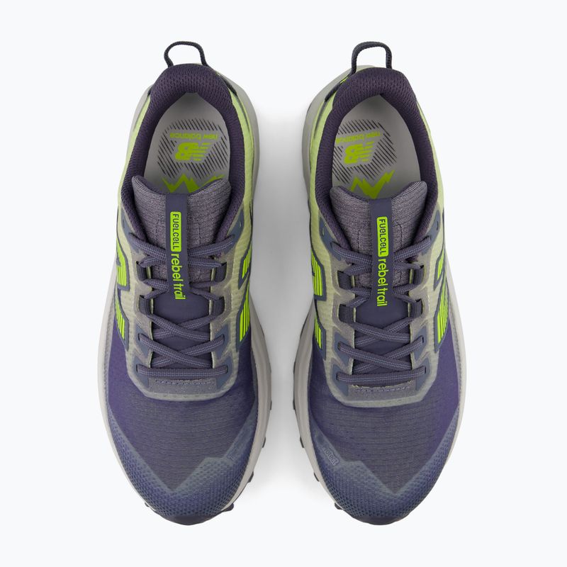 Încălțăminte de alergare pentru bărbați New Balance Rebel Trail V1 arctic grey/alkaline green 4