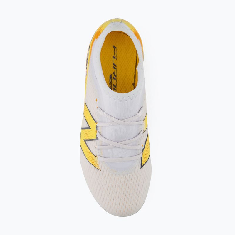 Încălțăminte de fotbal pentru copii New Balance Furon Team V9 FG fresh air/satsuma orange 2
