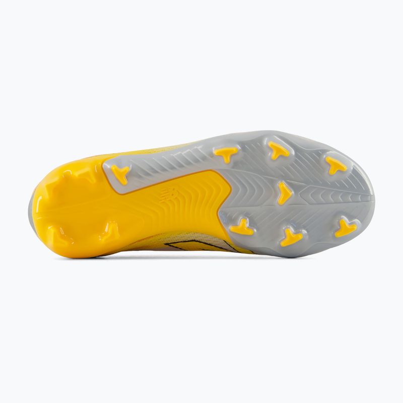 Încălțăminte de fotbal pentru copii New Balance Furon Team V9 FG fresh air/satsuma orange 4