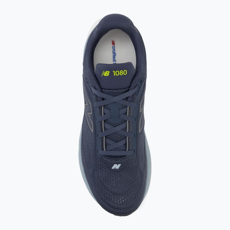 Încălțăminte de alergare pentru bărbați New Balance 1080's V15 vintage indigo/alkaline green 5