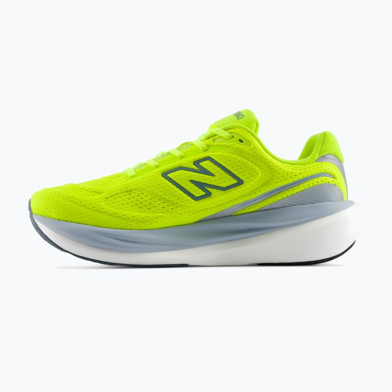 Încălțăminte de alergare pentru bărbați New Balance 1080's V15 alkaline green/light arctic grey 2