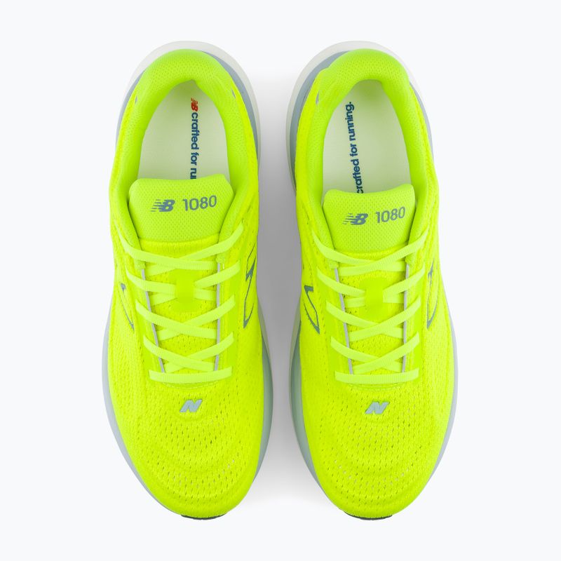 Încălțăminte de alergare pentru bărbați New Balance 1080's V15 alkaline green/light arctic grey 5