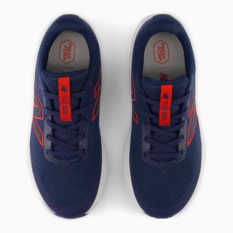 Încălțăminte de alergare pentru copii New Balance 520's Lace V9 nb navy/true red 7