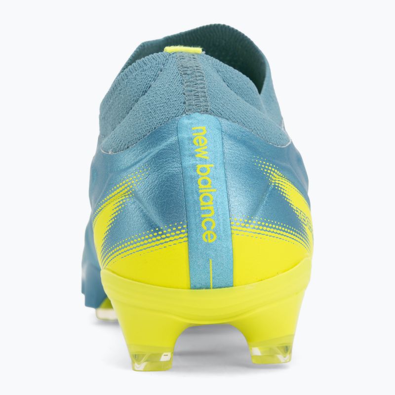 Încățăminte de fotbal New Balance Tekela Pro Low V5 FG metallic blue/alkaline green/Team Navy 6