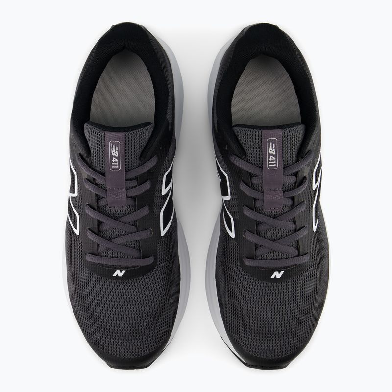 Încălțăminte de alergare pentru bărbați New Balance 411's V4 black/white/magnet 6
