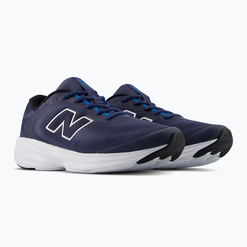 Încălțăminte de alergare pentru bărbați New Balance 411's V4 nb navy/altitude/silver metallic 4