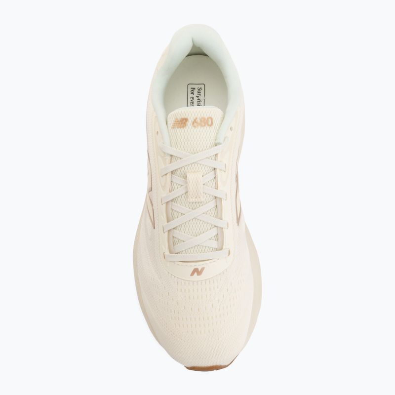 Încălțăminte de alergare pentru femei New Balance Fresh Foam 680's V9 beige 5