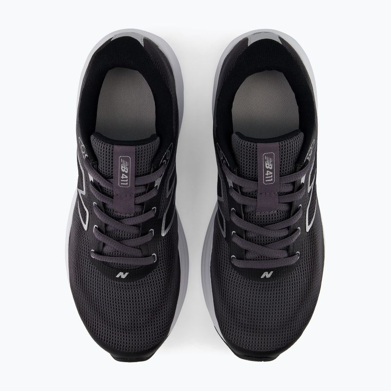 Încălțăminte de alergare pentru femei New Balance 411's V4 black/magnet/silver metallic 5