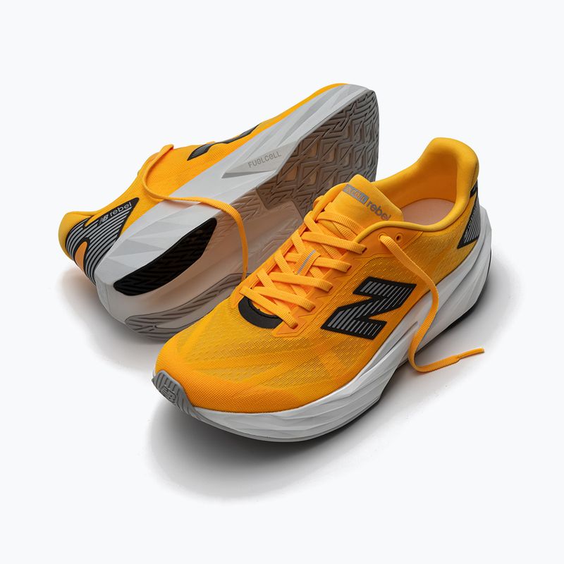 Încălțăminte de alergare pentru femei New Balance FuelCell Rebel V5 satsuma orange/grey matter 2