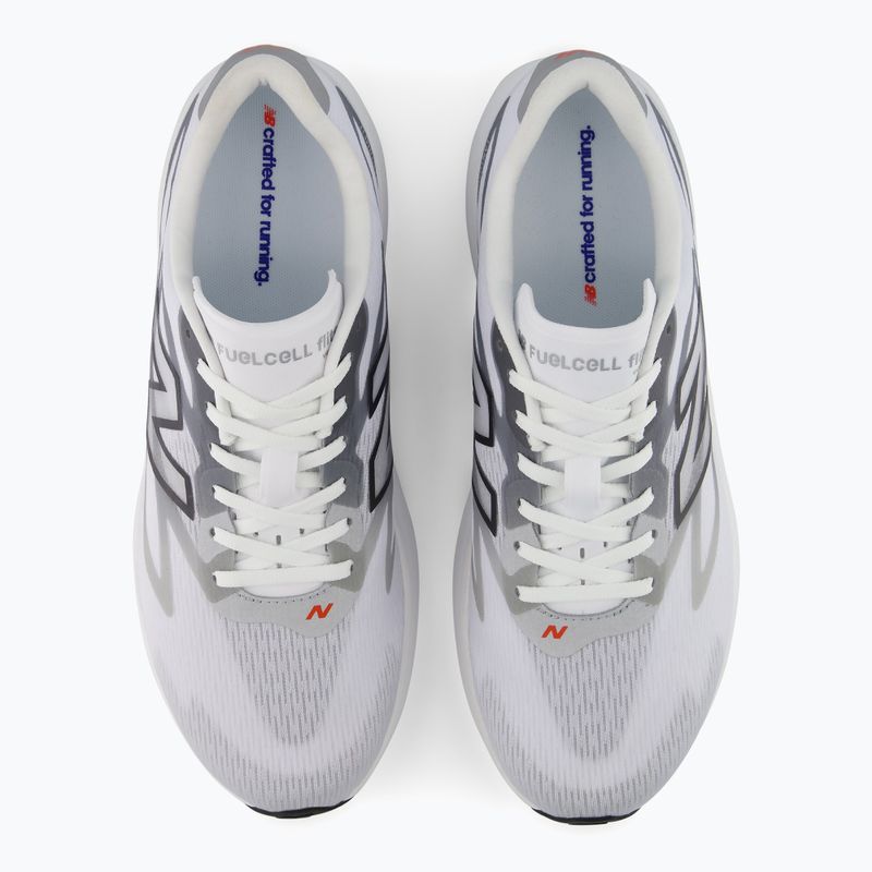 Încălțăminte de alergare pentru bărbați New Balance FuelCell Flite-R V1 white/slate grey/neo flame 7