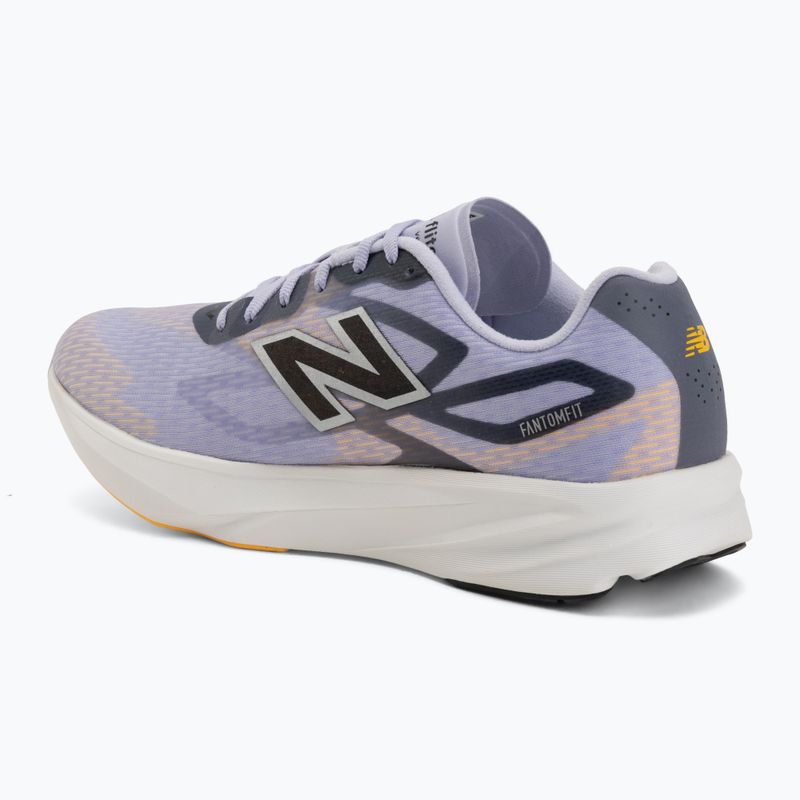 Încălțăminte de alergare pentru bărbați New Balance FuelCell Flite-R V1 smoked violet/satsuma orange/meteorite 3