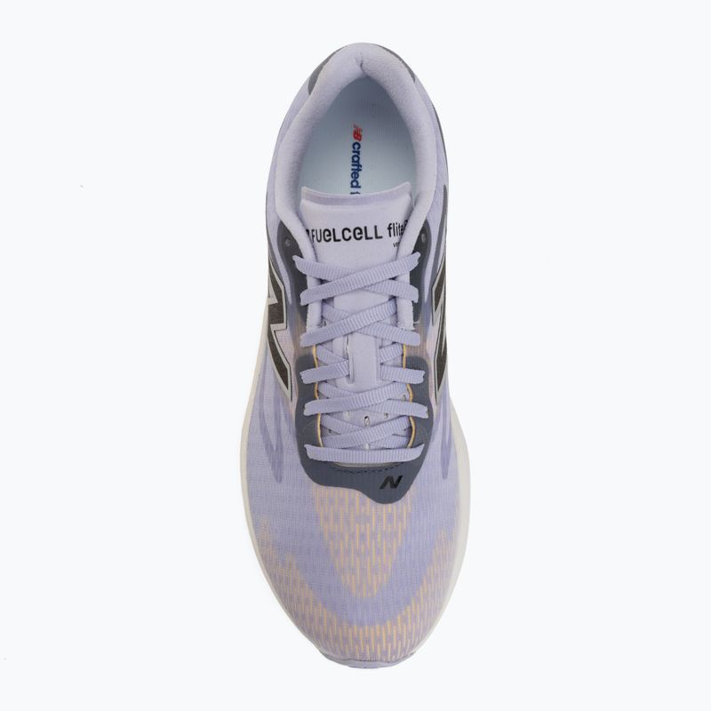 Încălțăminte de alergare pentru bărbați New Balance FuelCell Flite-R V1 smoked violet/satsuma orange/meteorite 5