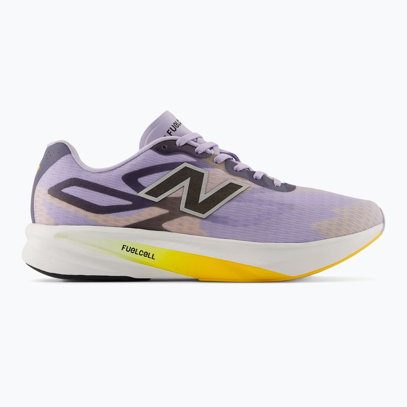 Încălțăminte de alergare pentru bărbați New Balance FuelCell Flite-R V1 smoked violet/satsuma orange/meteorite 2