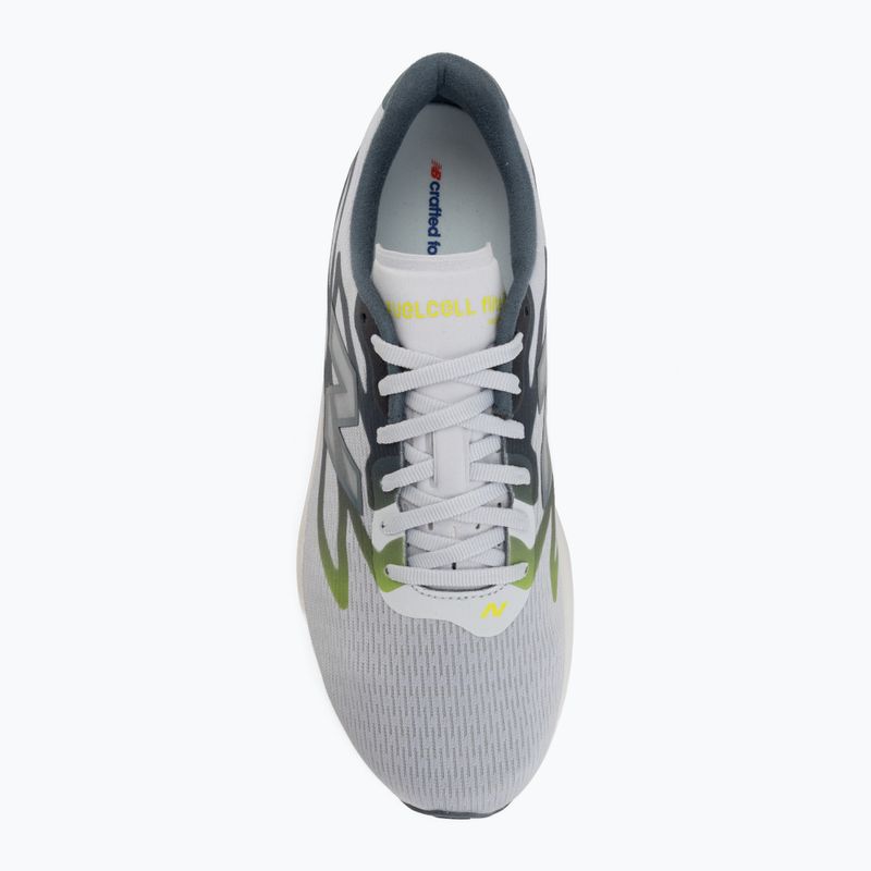 Încălțăminte de alergare pentru bărbați New Balance FuelCell Flite-R V1 fresh air/shadow blue/alkaline green 5