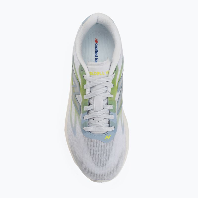 Încălțăminte de alergare pentru femei New Balance Flite-R V1 fresh air/light arctic grey/alkaline green 5