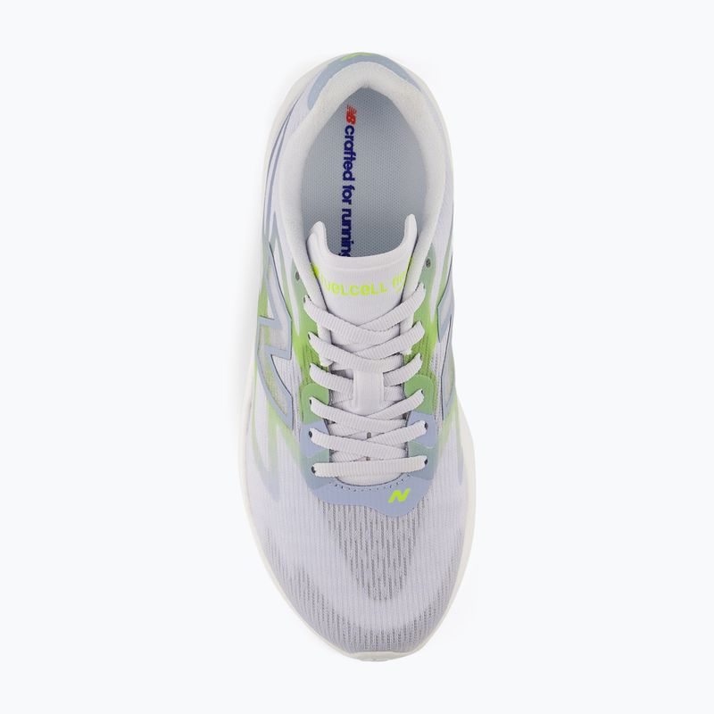 Încălțăminte de alergare pentru femei New Balance Flite-R V1 fresh air/light arctic grey/alkaline green 5