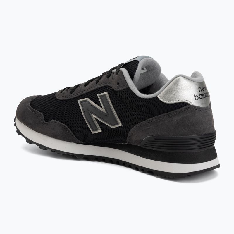 Încălțăminte pentru bărbați New Balance Classic 515's V3 black/black cement/silver metallic 3