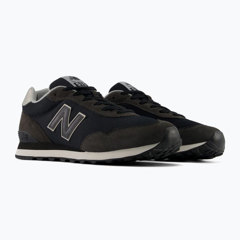 Încălțăminte pentru bărbați New Balance Classic 515's V3 black/black cement/silver metallic 4