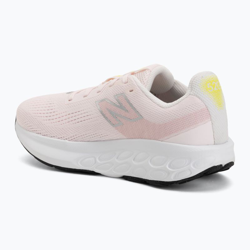 Încălțăminte de alergare pentru femei New Balance Fresh Foam 520's V9 pink salt/pink granite/silver metallic 3