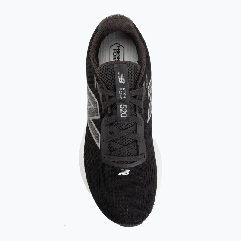 Încălțăminte de alergare pentru femei New Balance Fresh Foam 520's V9 black cement/dark silver metallic/pink salt 5