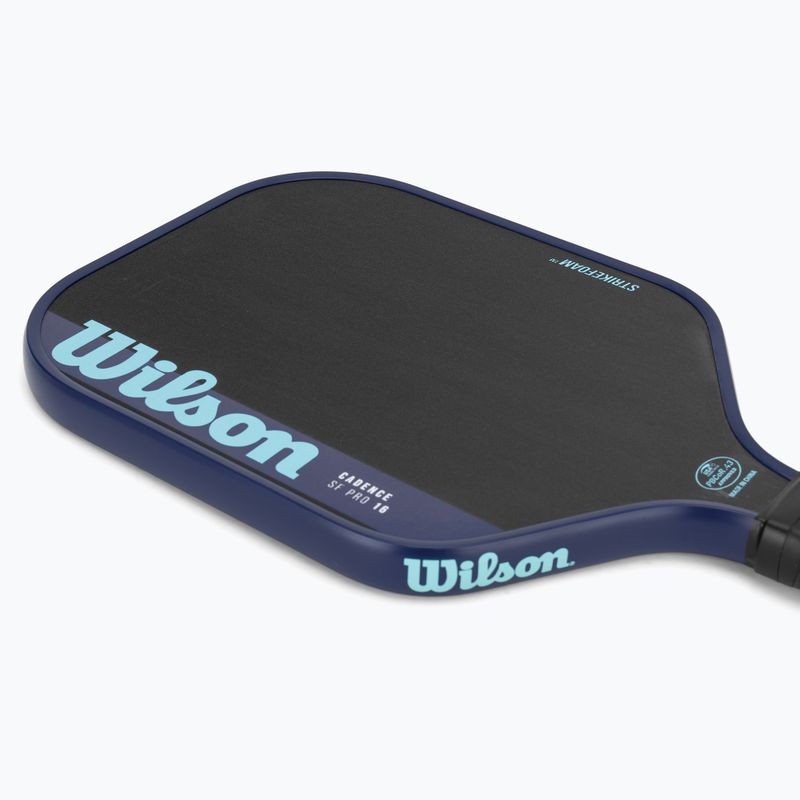 Rachetă de pickleball Wilson Cadence SF Pro 16 black/blue 5