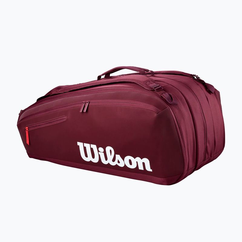 Geantă de tenis Wilson Defyer Racket Bag 15Pk V1 red 2