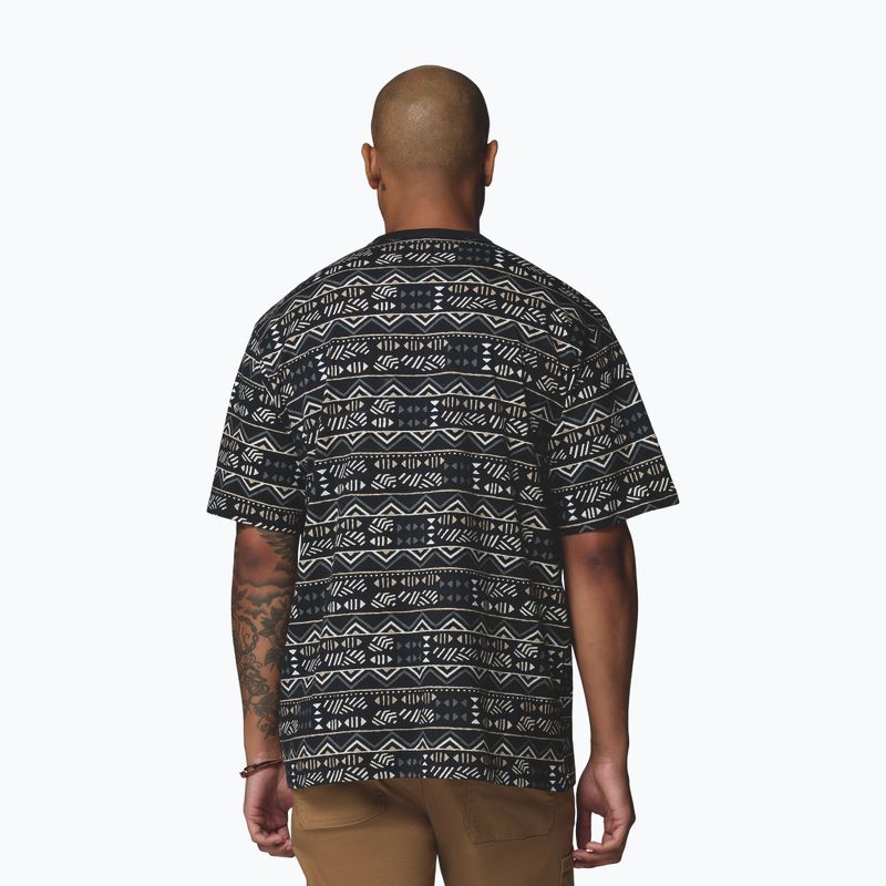 Tricou pentru bărbați Columbia CSC Heavyweight Printed Tee black/horizons 3