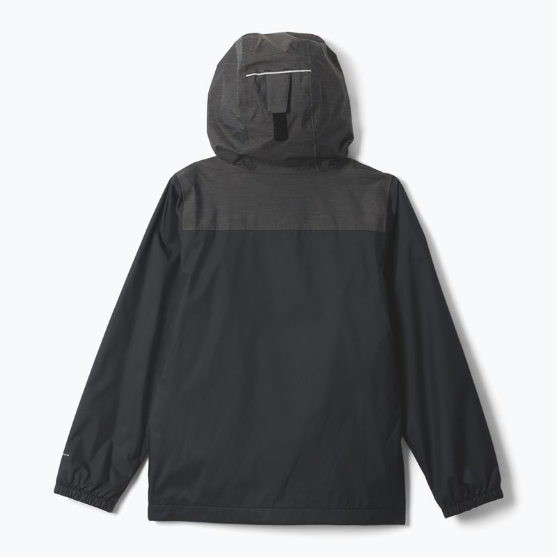 Geacă de ploaie pentru copii Columbia Rainy Trails III Fleece Lined black 2