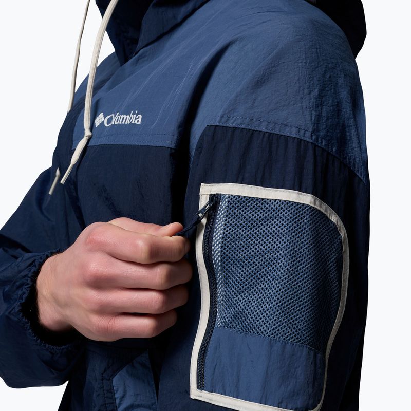 Geacă rezistentă la vânt pentru bărbați Columbia Challenger II Windbreaker collegiate navy/dark mountain 8