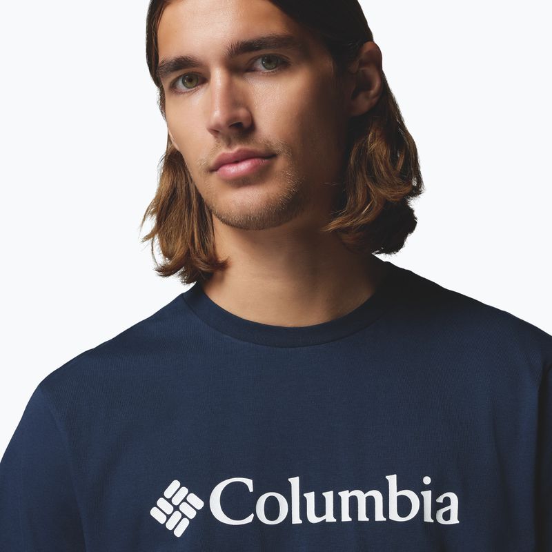 Tricou pentru bărbați Columbia CSC Basic Logo Tee collegiate navy/gem columbia 5