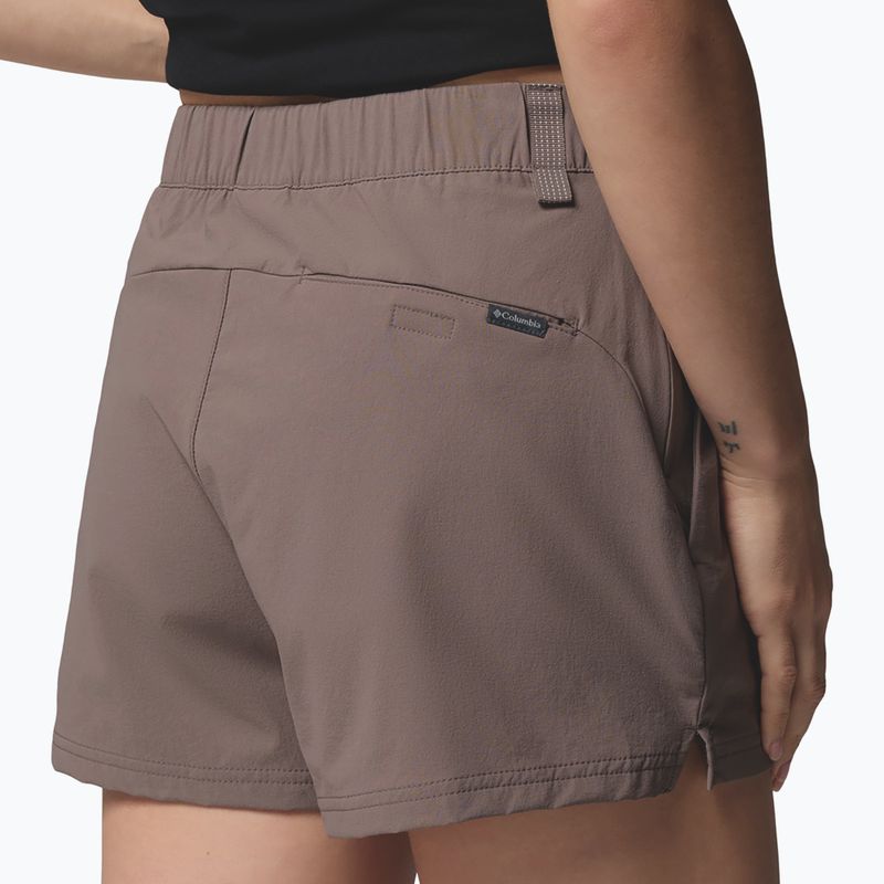 Pantaloni scurți de trekking pentru femei Columbia Shale Ridge iron 7