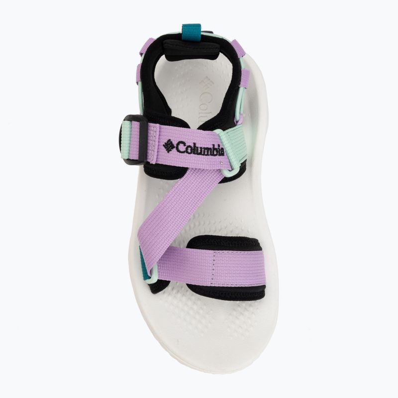 Sandale pentru femei Columbia Konos Elevate Strap black/sea ice 5