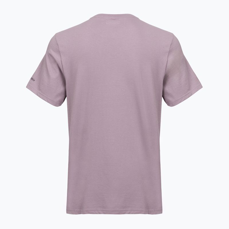 Tricou pentru bărbați Columbia CSC Seasonal Graphic shale purple/heavenly stacked gem 2