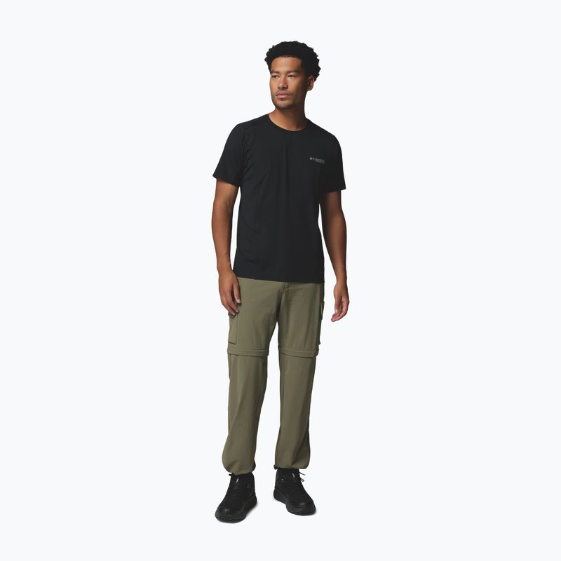 Pantaloni de trekking pentru bărbați Columbia Silver Ridge Elite Convertible stone green 2