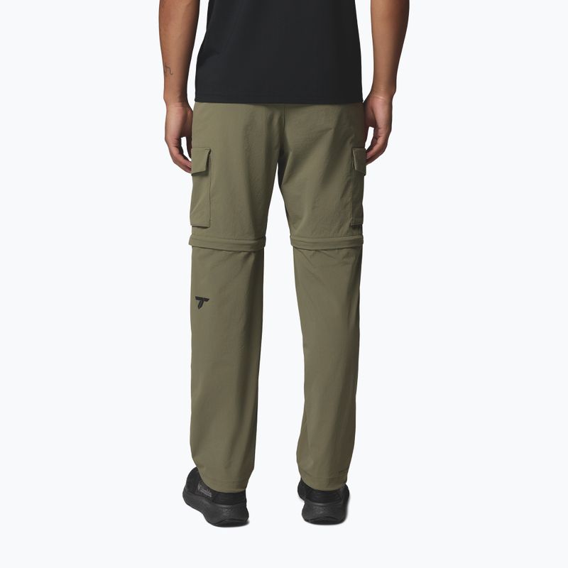 Pantaloni de trekking pentru bărbați Columbia Silver Ridge Elite Convertible stone green 3