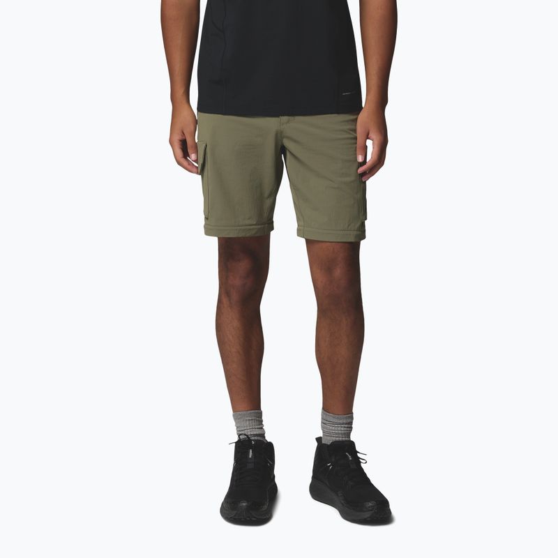 Pantaloni de trekking pentru bărbați Columbia Silver Ridge Elite Convertible stone green 5