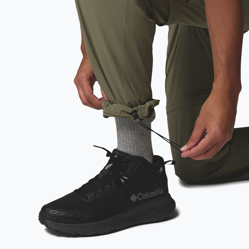 Pantaloni de trekking pentru bărbați Columbia Silver Ridge Elite Convertible stone green 9