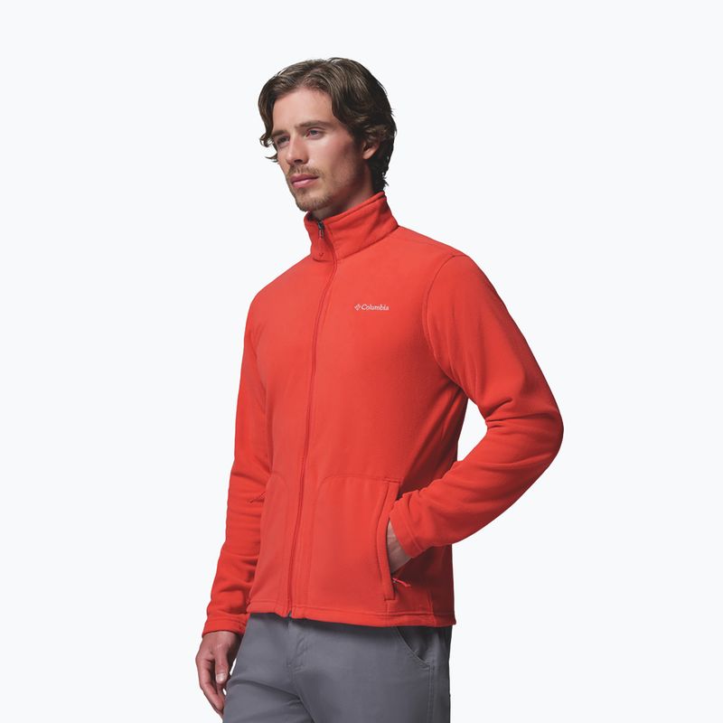Bluză fleece pentru bărbați Columbia Fast Trek Light Full Zip Fleece super sonic 4