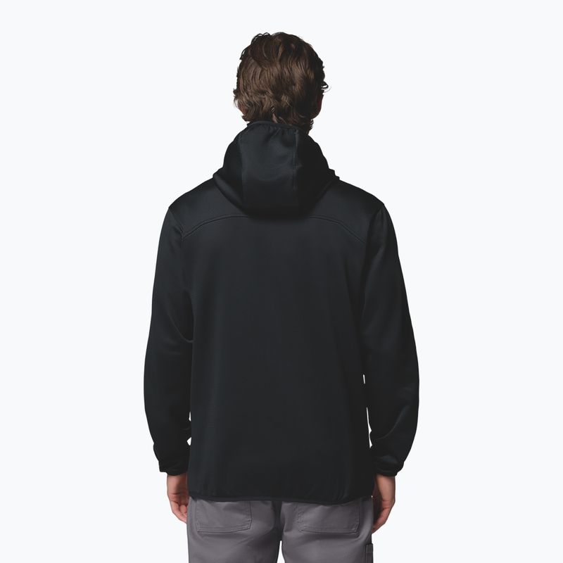 Bluză de trekking pentru bărbați Columbia Tall Heights Hdd Grid Fleece Full Zip black 3