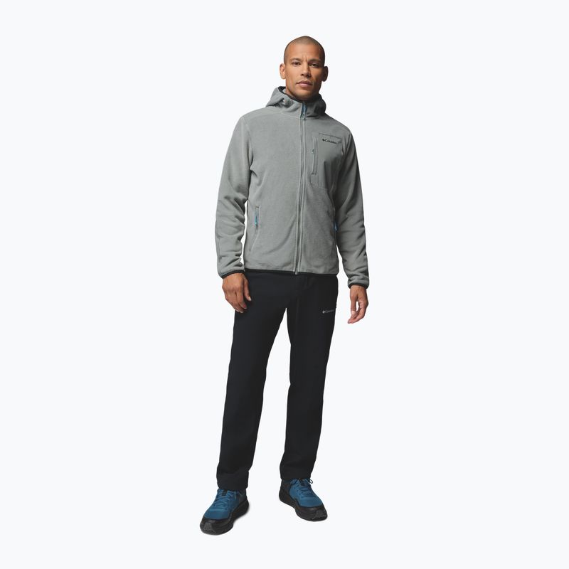 Bluză fleece pentru bărbați Columbia Pacific Arch 200 Hooded FZ Fleece Sedona Sage 2