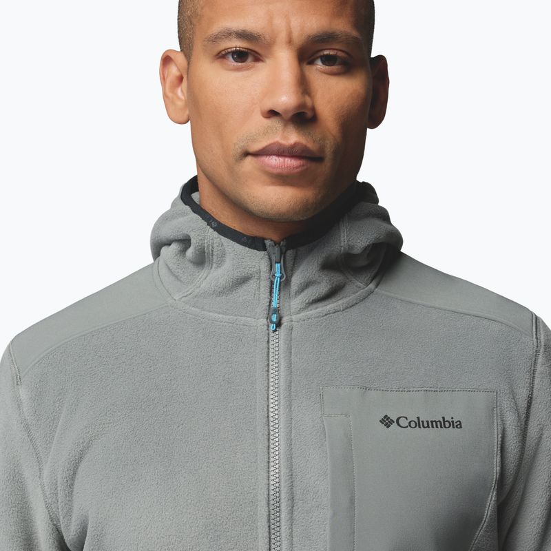 Bluză fleece pentru bărbați Columbia Pacific Arch 200 Hooded FZ Fleece Sedona Sage 6